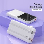 Power Bank Manufacturer - OEM 10000mAh PD22.5W Dual Cable