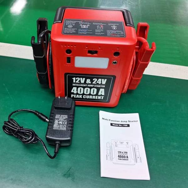 Vehicle Jump Starter Supplier - Custom 4000A Heavy Duty Booster