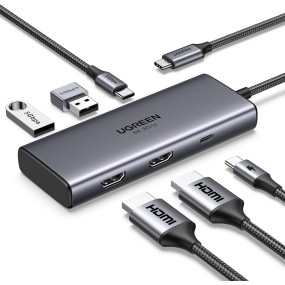Docking Station Manufacturer - 6 in 1 USB C Hub OEM