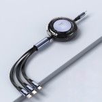 USB Cable Manufacturer - 120W 3 in 1 Retractable OEM
