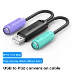 PS/2 Cable Manufacturer - 1 in 2 Out Adapter OEM