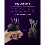 USB Cable Factory - 100W Retractable 3 in 1 OEM