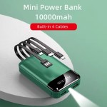 Power Bank Factory - 5 in 1 Built-in Cable OEM