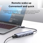 USB Hub Ethernet Adapter Factory - 5 in 2 OEM