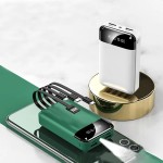Power Bank Factory - 5 in 1 Built-in Cable OEM