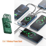 Power Bank Manufacturer - Wireless 10000mAh 5 in 1 OEM
