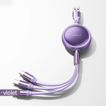 USB Cable Factory - 3 in 1 Retractable OEM Charging