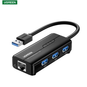 USB Hub Ethernet Adapter Manufacturer - 3 Port OEM