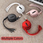 USB Cable Manufacturer - 3 in 1 Retractable Type C OEM
