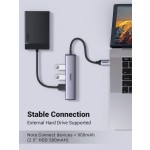 USB C Hub Manufacturer - 4 in 1 Aluminum OEM