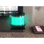 Gaming Speaker Supplier - OEM Colorful Lights Round Steel Speaker