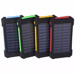 Solar Charger Supplier - OEM Dual USB 20000mAh Power Bank