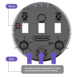 Robot Vacuum Supplier - OEM 3-in-1 Auto Sweeping Mopping Machine