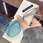 Anti-Blue Light Glasses Factory - OEM Wholesale Half Frame Myopia Eyewear