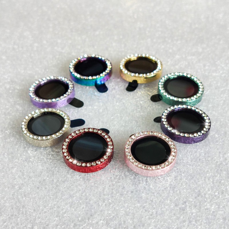 Camera Lens Protector Factory - OEM Rhinestone Tempered Glass Film