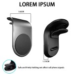 Magnetic Car Holder Factory - OEM L Shape Strong Magnet Phone Mount