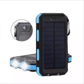 Solar Power Bank Supplier - OEM 20000mAh LED Flashlight Charger