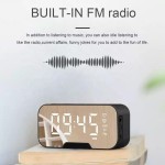 BT Speaker Factory - OEM Mini LED Mirror Alarm Clock Speaker