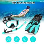 Snorkel Set Manufacturer - OEM Dry Top Snorkeling Gear with Flippers