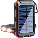 Solar Power Bank Supplier - OEM 20000mAh LED Flashlight Charger
