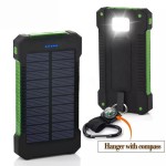 Solar Charger Supplier - OEM Dual USB 20000mAh Power Bank
