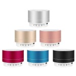 Mini Speaker Manufacturer - OEM 400mAh Metal Wireless Aux Speaker