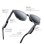 Smart Audio Glasses Factory - OEM Wireless Speaker Bluetooth Sunglasses