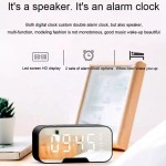 BT Speaker Factory - OEM Mini LED Mirror Alarm Clock Speaker