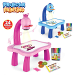 Drawing Table Supplier - OEM Children Art Projection Learning Desk