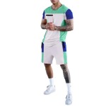 Men Tracksuit Factory - OEM Custom Contrast Color Sweatpants Set