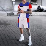 Men Sports Set Manufacturer - OEM Custom Short Sleeve Joggers Set