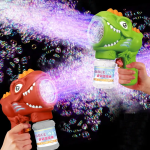 Bubble Gun Supplier - OEM Dinosaur Electric Bubble Machine Gun