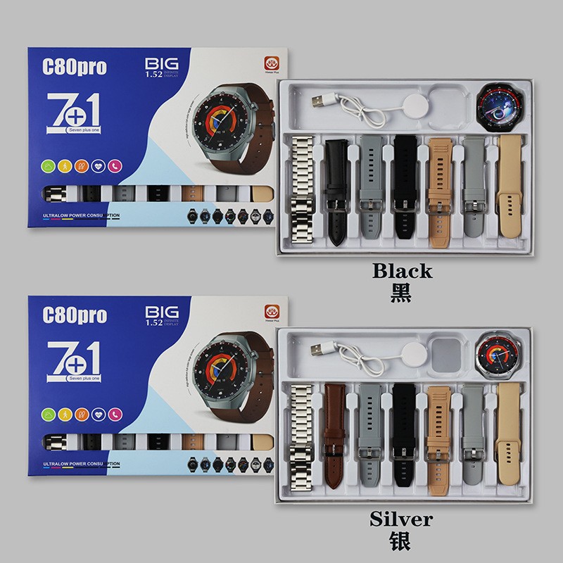 Smart Watch Factory - 7+1 Health Monitoring OEM