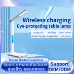 Led Desk Lamp Manufacturer - 4-in-1 Wireless Charge OEM