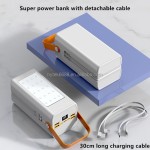 Power Bank Factory - 120000mAh Built-in Cable OEM