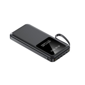 Power Bank Manufacturer - Slim Built-in 4 Cable OEM