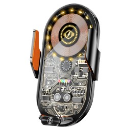 Car Charger Manufacturer - Transparent 15W Smart Sensor OEM