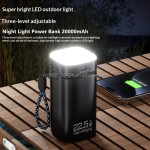 Power Bank Manufacturer - 20000mAh 22.5W Built-in Cable OEM