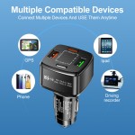 Car Charger Manufacturer - 38W 4 Port QC PD OEM
