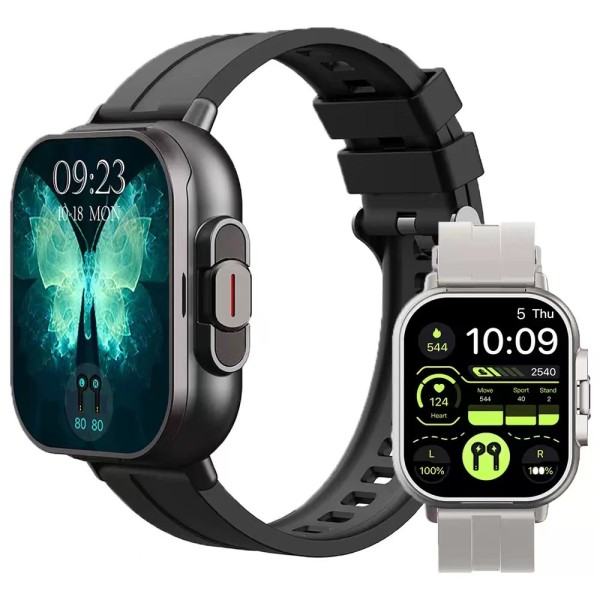 Smart Watch Factory - Square Built-in Earbuds OEM