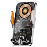 Car Charger Manufacturer - Metal 15W Transparent Glass OEM