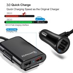 Car Charger Manufacturer - QC 3.0 4 USB Port OEM