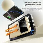 Power Bank Factory - 10000mAh Built-in 2 Cable OEM