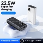 Power Bank Factory - 30000mAh PD 22.5W Multi Port OEM