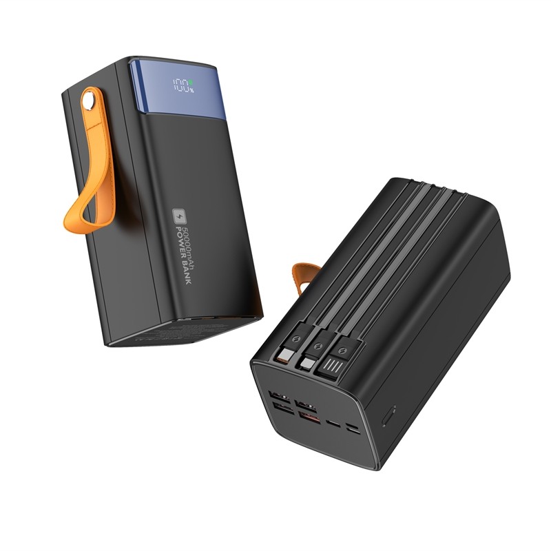 Power Bank Factory - 50000mAh Leather Strap OEM