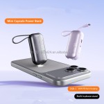 Power Bank Manufacturer - Capsule 10000mAh Phone Stand OEM