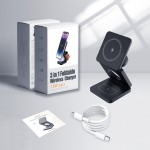 Wireless Charger Factory - 15W Magnetic Trifold OEM