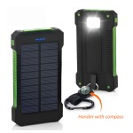 Solar Power Bank Factory - 20000mAh Waterproof OEM