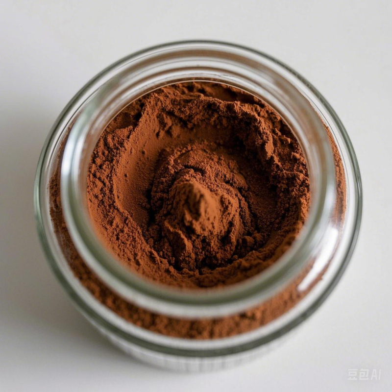 Food Grade Alkalized Cocoa Powder 10%-12% Low-fat for Baked Goods Packaged in Bag