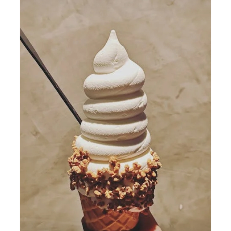 Wholesale 25kg Halal Certified Soft Serve Ice Cream Mix Powder Flavored with Tea Coffee Egg Chocolate Packaged in Boxes Bags